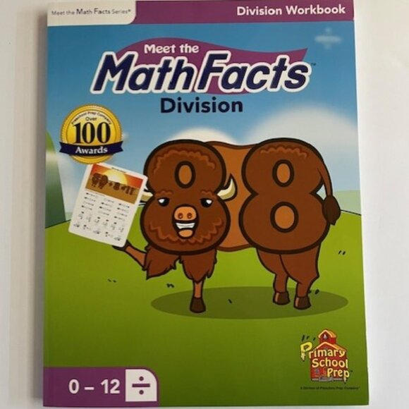 *NEW Meet the Math Facts Division Workbook and Flashcards - Picture 2 of 11